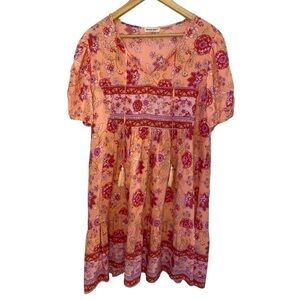Anna-Kaci boho peasant dress in size xl